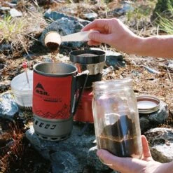 MSR Windburner Coffee Press Kit Tea & Coffee French Press -Camping Gear Store x553