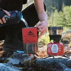 MSR Windburner Coffee Press Kit Tea & Coffee French Press -Camping Gear Store x555