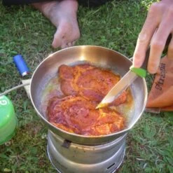 MSR Alpine Fry Pan Stainless Steel Camp Skillet -Camping Gear Store x567