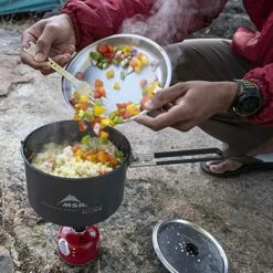 MSR Ceramic Solo Pot Lightweight Backpacking Cookware -Camping Gear Store x683