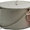 Titanium Pot + Bail Handle Ultralight Cookware 1 Titanium Pot + Bail Handle Ultralight Cookware -Camping Gear Store z2187