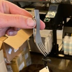 Titanium Folding Fork Ultralight Camping Cutlery 10 Titanium Folding Fork Ultralight Camping Cutlery -Camping Gear Store zdf229